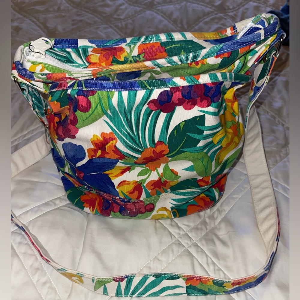 Liz Claiborne Tropical Floral Crossbody